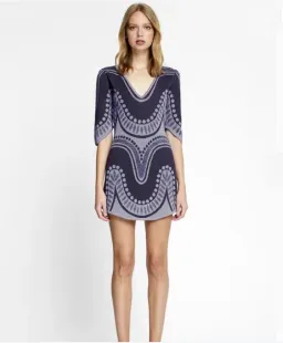 Alice Mccall Windswept Mini Dress Purple Size 6 for rent on The Volte - image 3