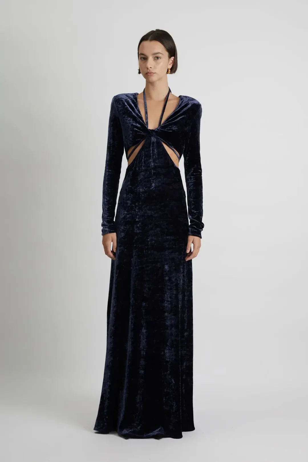 Camilla and Marc Brooks Maxi Dress Navy Size 10 for rent on The Volte - main image
