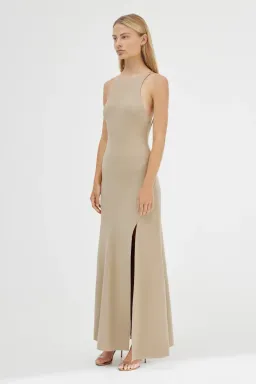 Significant Other Aisling Backless Dress in Latte Size 10 for rent on The Volte - image 2