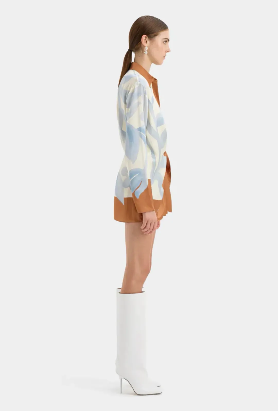 Sir The Label Sorrento Shirt Dress Multi Size 8  for rent on The Volte - main image