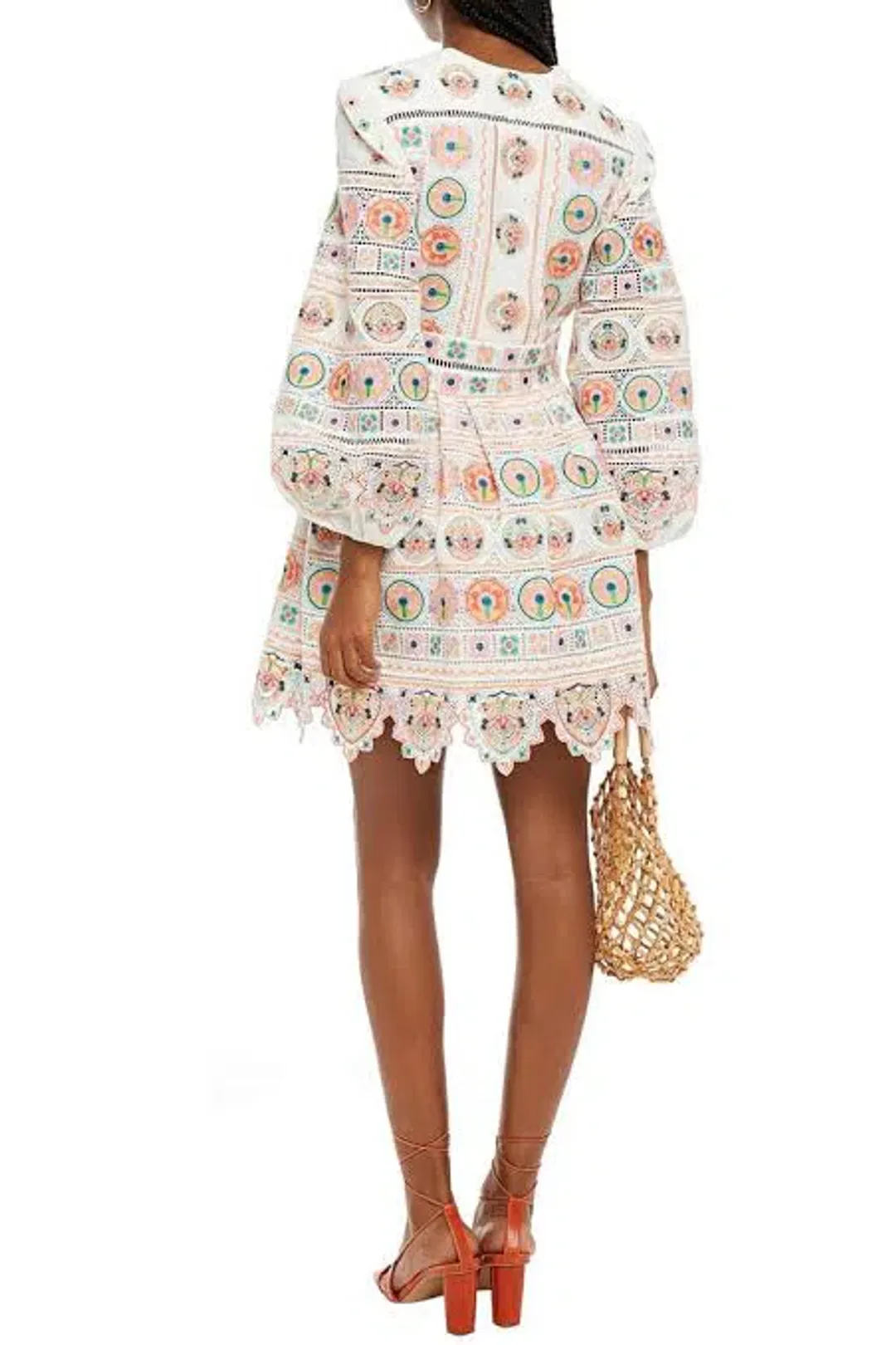 Zimmermann Brighton Plunge Dress Multi Size 3 / Au 14 for rent on The Volte - main image