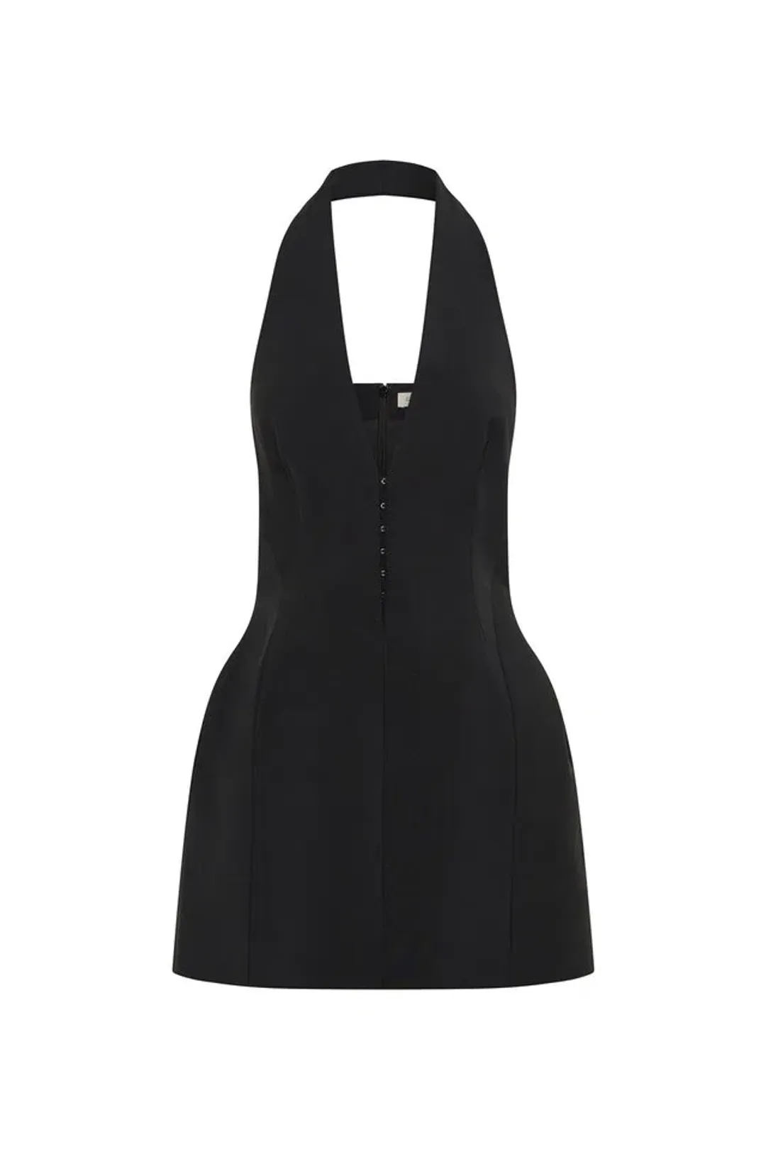Camilla & Marc Petra Mini Dress Black Size 4  for rent on The Volte - main image