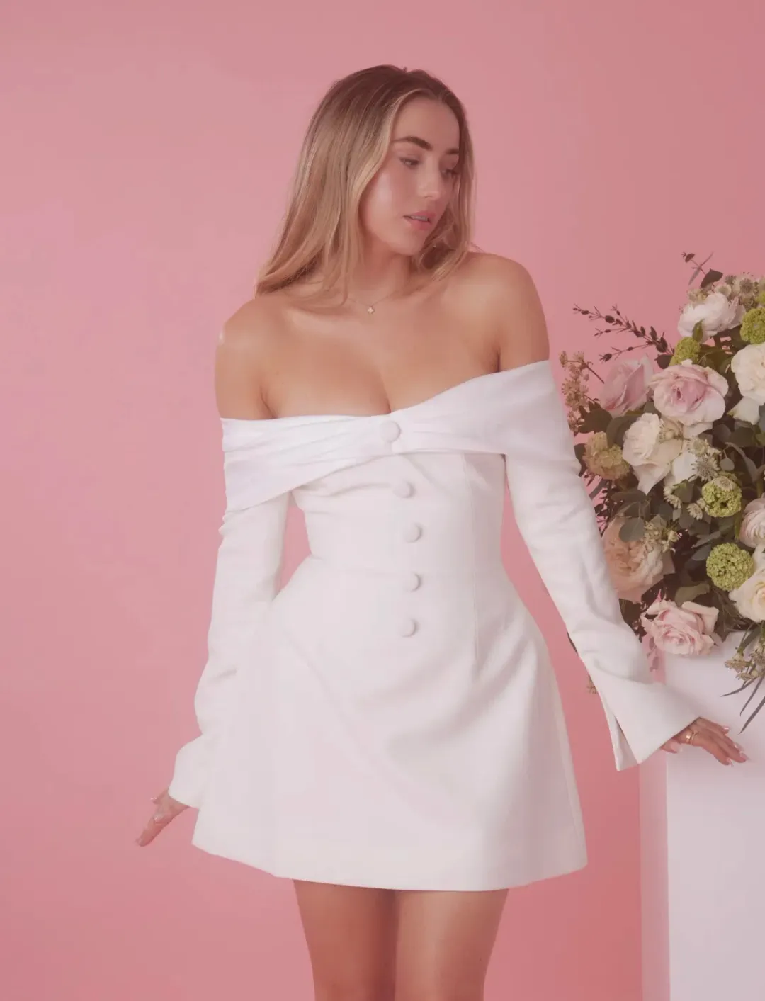 Odd Muse The Ultimate Muse Dress White Size M / AU 10 for rent on The Volte - main image