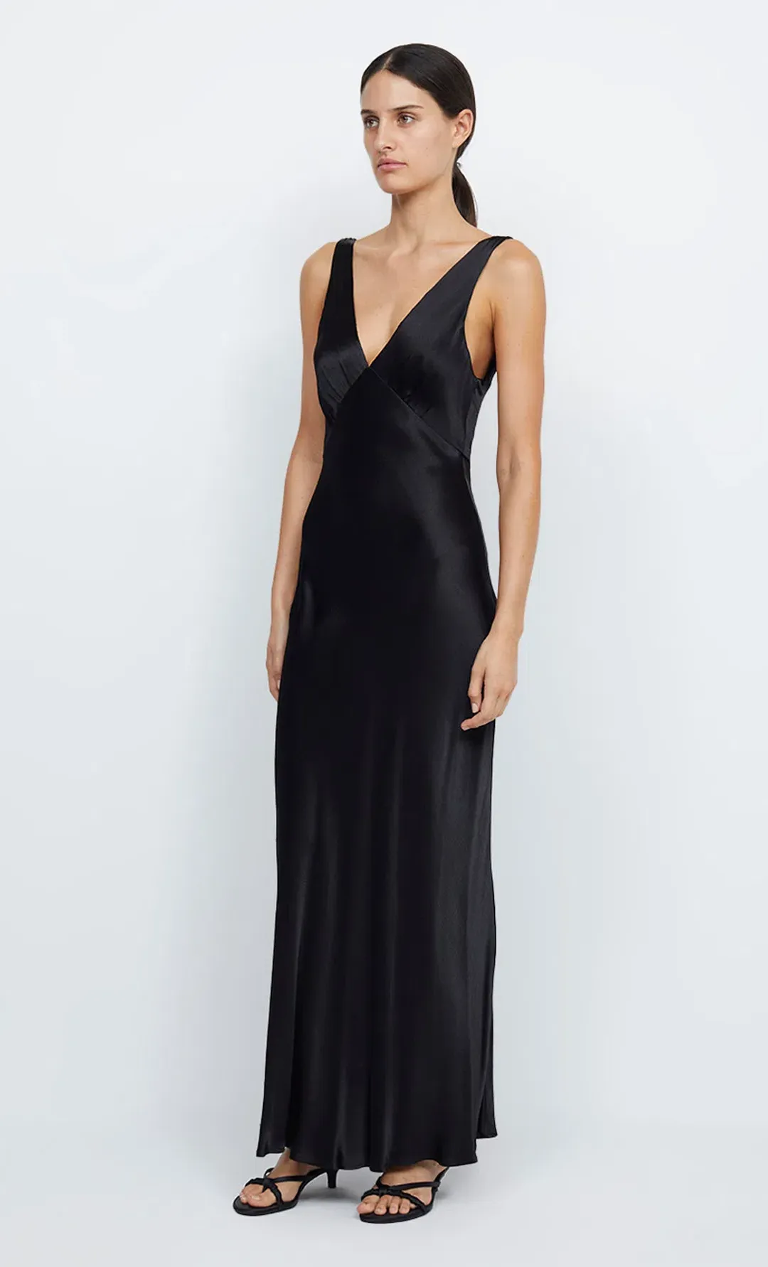 Bec & Bridge Moon Dance Verona Maxi Dress Black Size 16 for rent on The Volte - main image