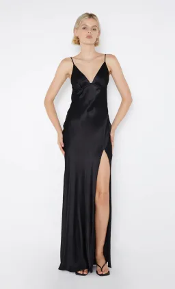 Bec & Bridge Ren Split Maxi Dress in Black Size 6 for rent on The Volte - image 2