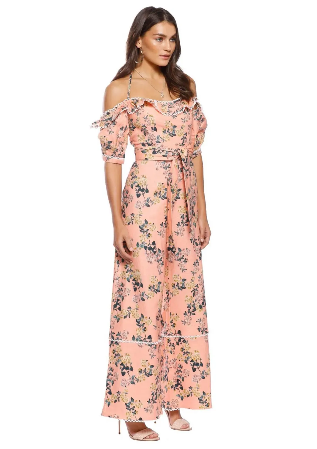 Pasduchas Momento Pantsuit Floral Size 6 for rent on The Volte - main image