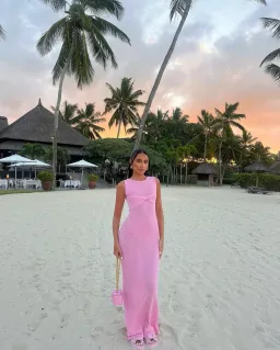 I am Delilah Giselle Maxi Dress Pink Size XS / AU 6 for rent on The Volte - image 3