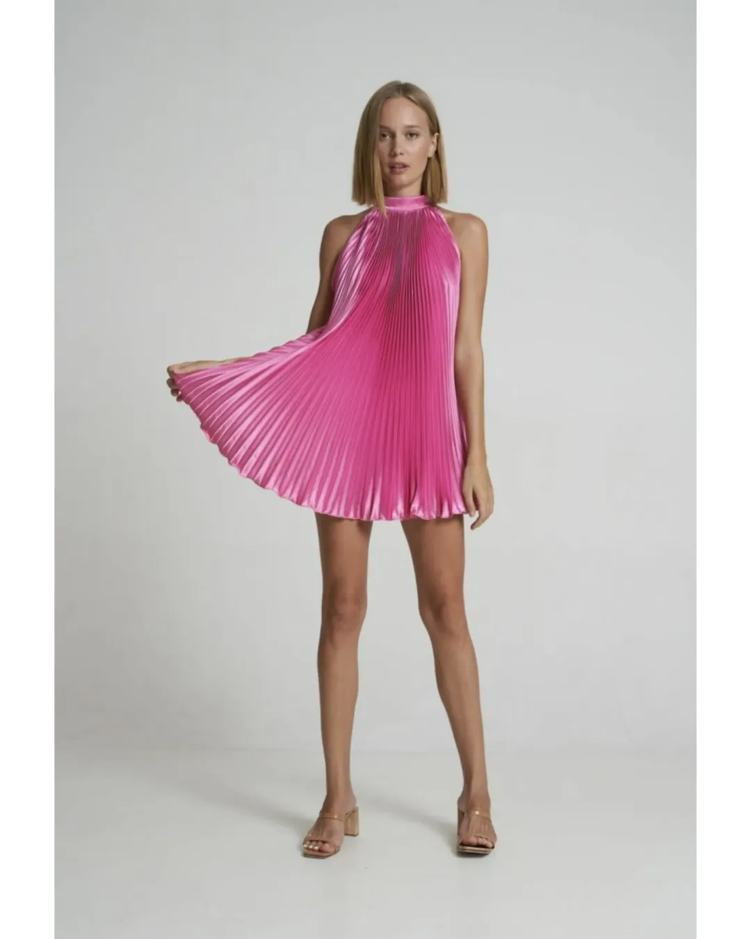 L'idee Amour Mini Dress Rose Size AU 8 for rent on The Volte - main image