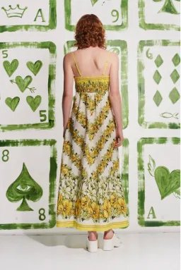 Alemais Gisela Midi Daydress Multi Floral Size 10 for rent on The Volte - image 3