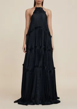 Acler Bassett Gown Black Size 8 for rent on The Volte - image 1