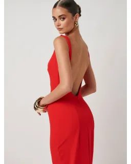 Effie Kats Verona Gown Red Size AU 8 for rent on The Volte - image 3
