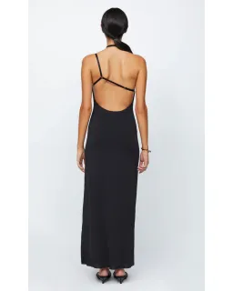 Bec & Bridge Zadie Asymmetric High Neck Maxi Dress In Black Size AU 8 for rent on The Volte - image 2