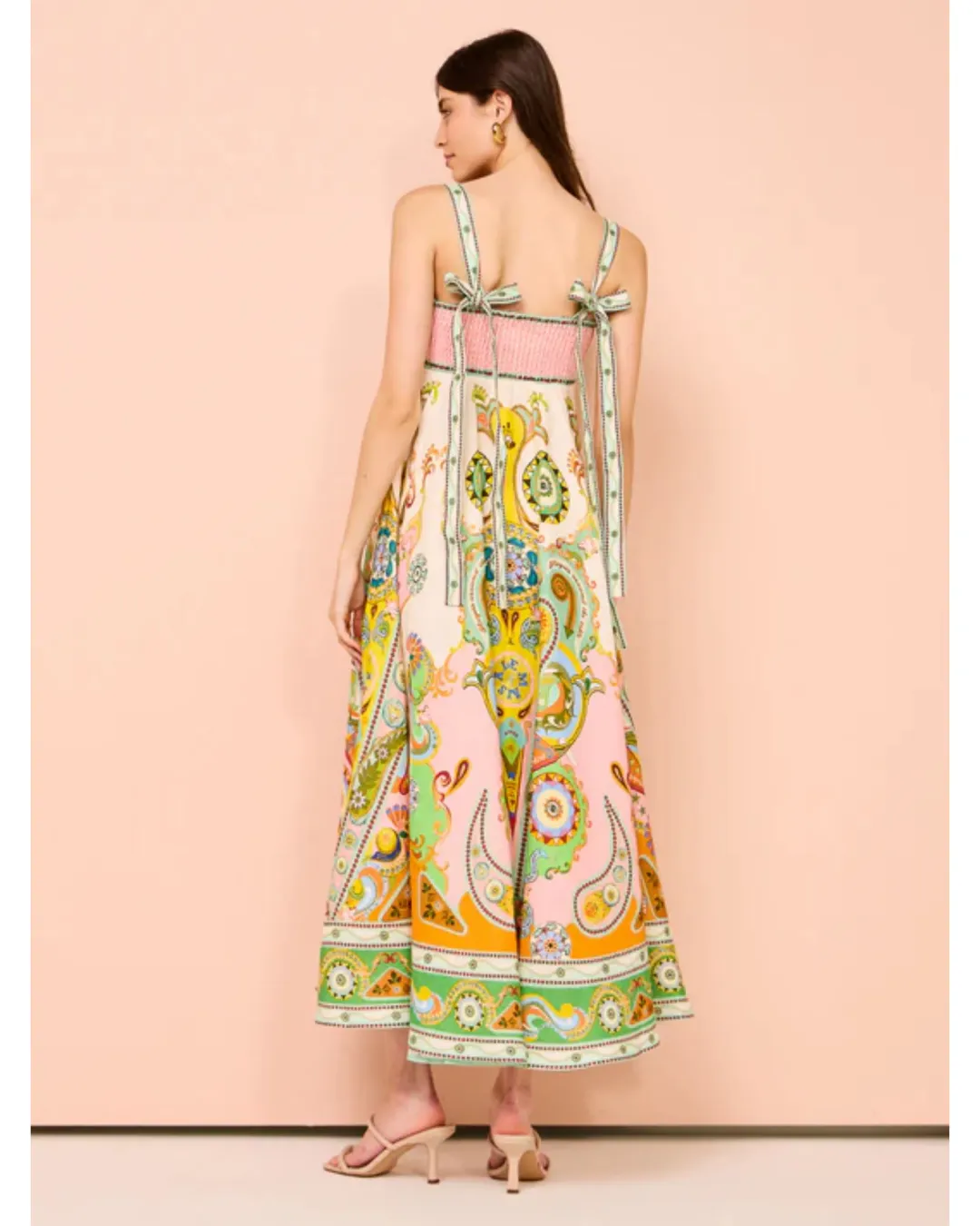 Alemais Pinball Sundress Multi Size AU 12  for rent on The Volte - main image