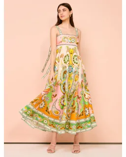 Alemais Pinball Sundress Multi Size AU 12  for rent on The Volte - image 1