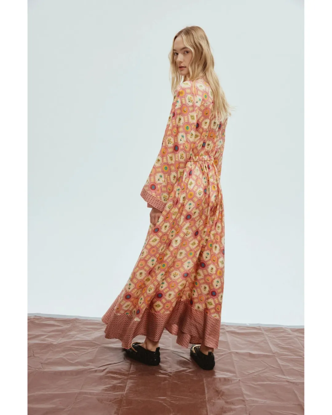 Alemais The Omen Shirtdress Print Size AU 8 for rent on The Volte - main image