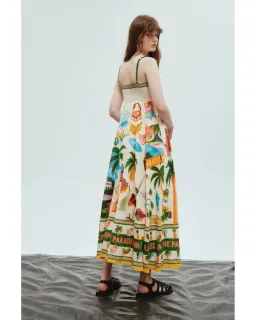 Alemais Paradiso Sundress Print Size AU 8 for rent on The Volte - image 3