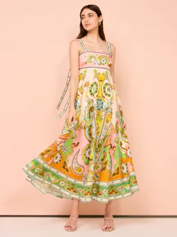 Alemais Pinball Sundress Multi Size 10  for rent on The Volte - image 1