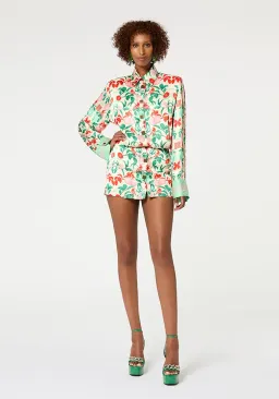 Muma World Pomelo Shirt Mini Dress Print Size 8 for rent on The Volte - image 2