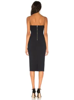 Bec & Bridge Tasha Midi Dress Black Size AU 8 for rent on The Volte - image 3