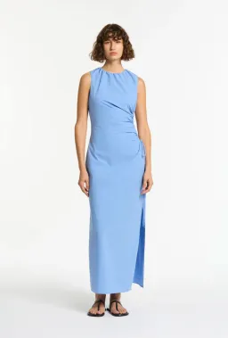 Sir the Label Nouveaux Cut Out Dress Blue Size 12 for rent on The Volte - image 1