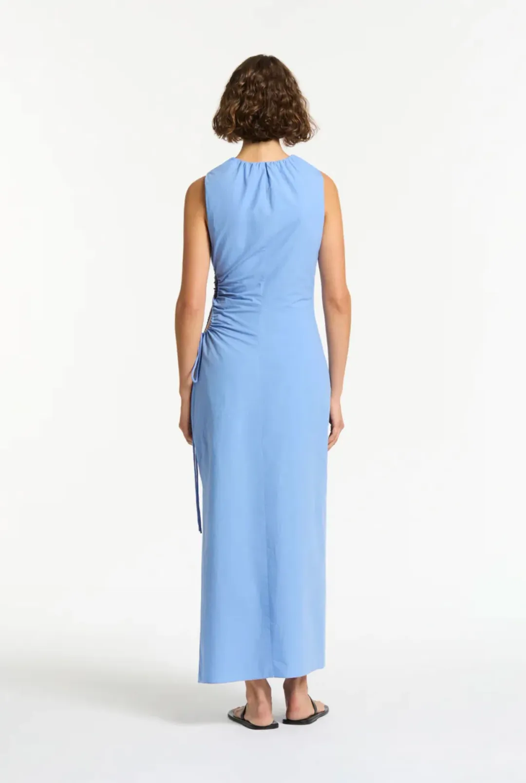 Sir the Label Nouveaux Cut Out Dress Blue Size 12 for rent on The Volte - main image