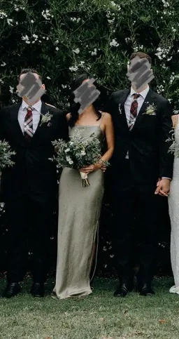 Bec & Bridge The Dreamer Tie Maxi Dress Green Size 6 for rent on The Volte - image 6