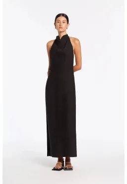 Sir the Label Clemence Halter Midi Dress in Ivory Size 10 for rent on The Volte - image 1