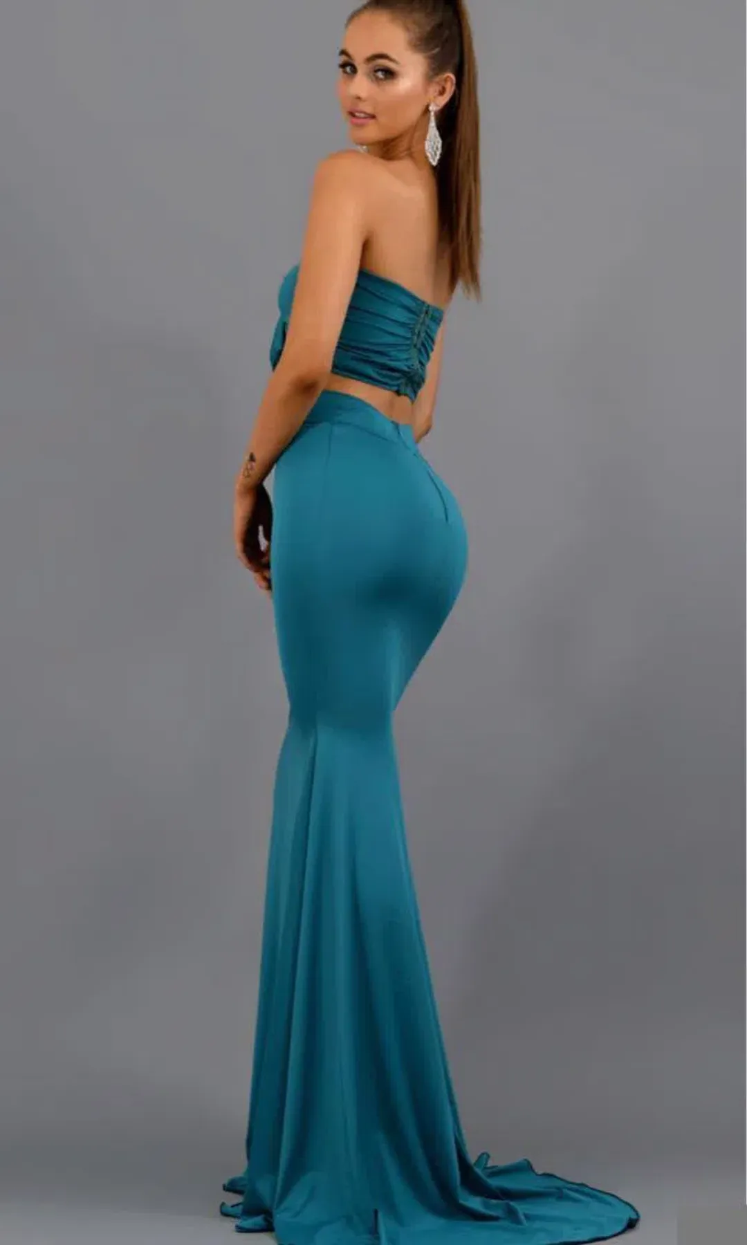 Studio Minc Havana Set Teal Size 6 for rent on The Volte - main image