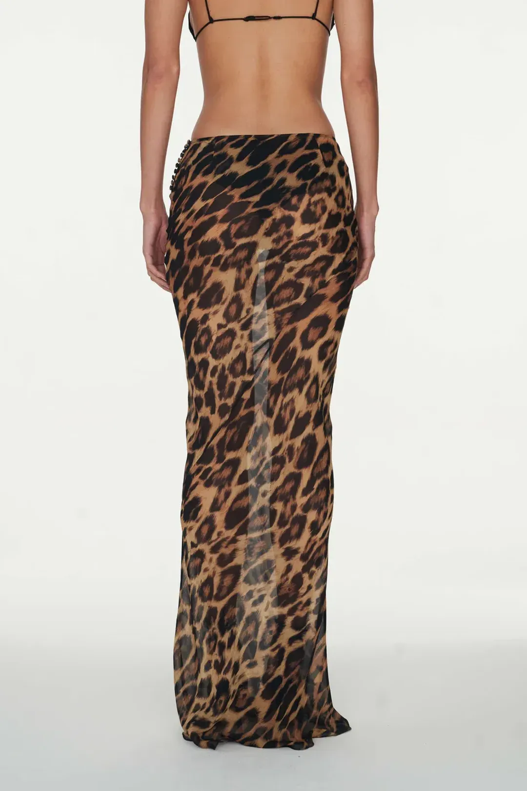 Rat & Boa Monique Skirt in Leopard Print Size S / AU 8 for rent on The Volte - main image