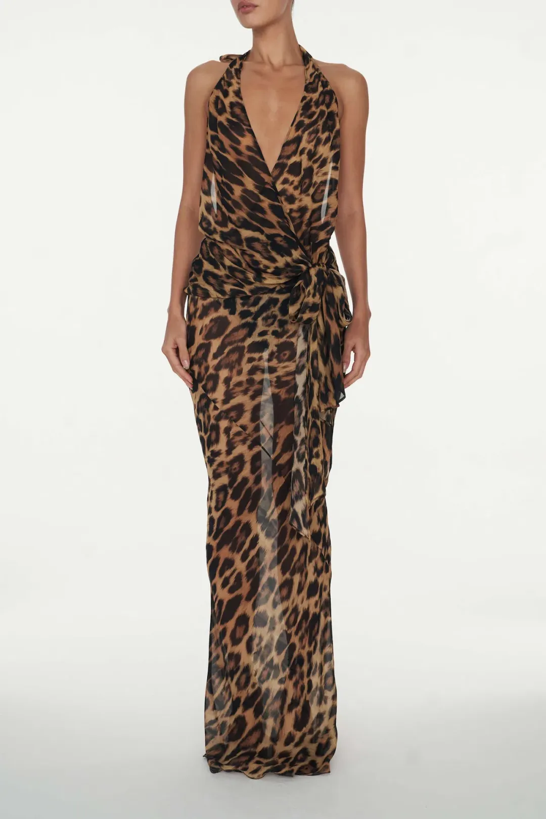 Rat & Boa Monique Skirt in Leopard Print Size S / AU 8 for rent on The Volte - main image