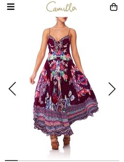 Camilla Little Osaka Girl Tie Front Dress for rent on The Volte - image 2