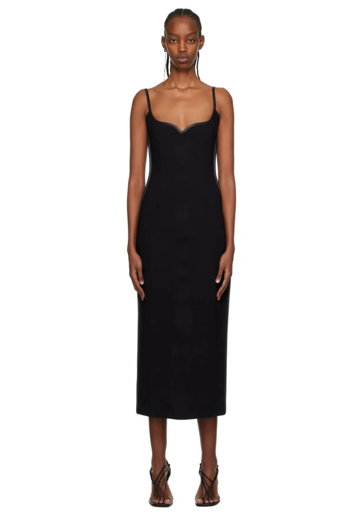 Paris Georgia Heart Dress Black/Black Size 8 for rent on The Volte - main image