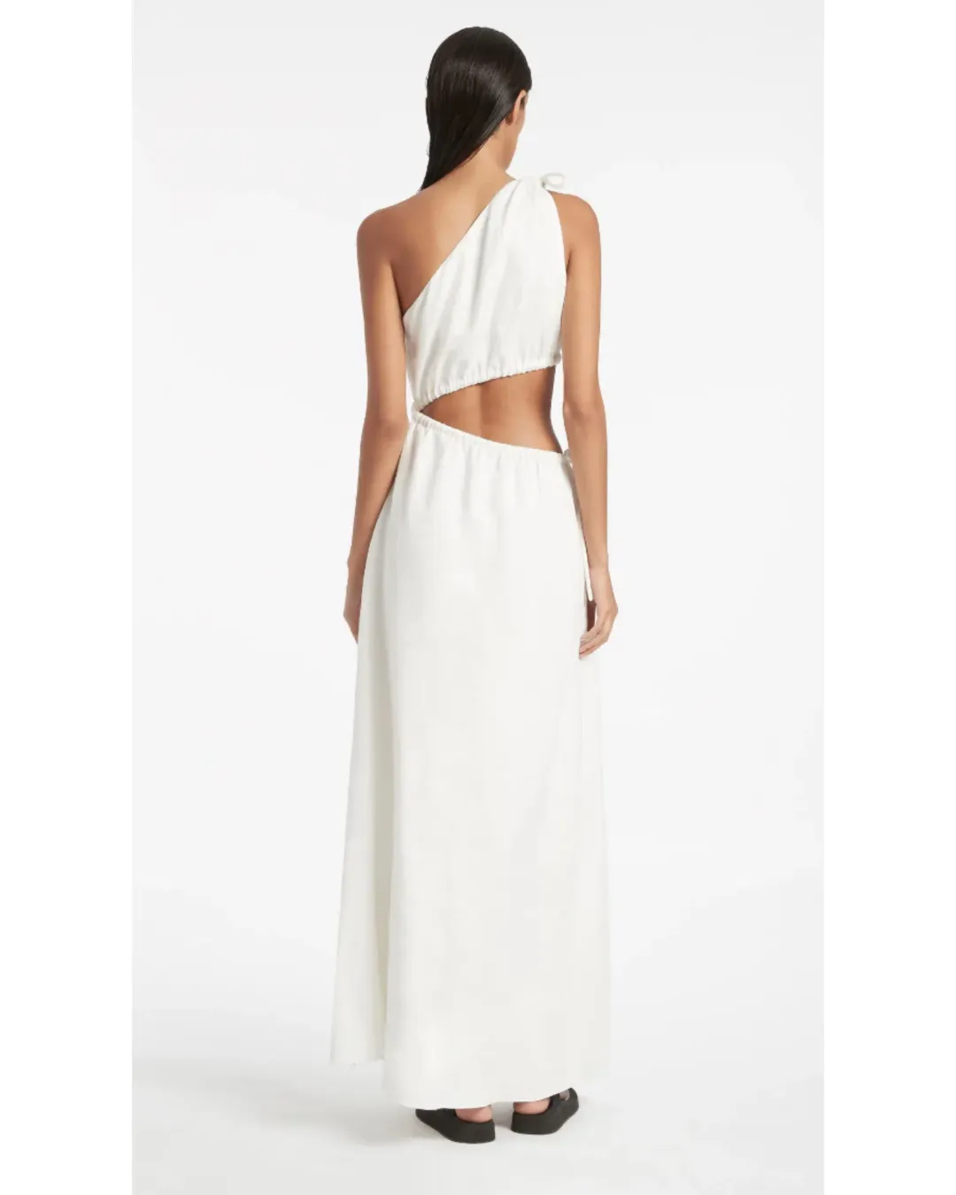 Sir The Label Blanche Asymmetrical Gown White Size 3 / AU 12 for rent on The Volte - main image
