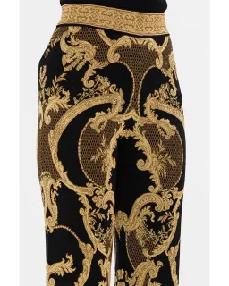 Camilla Flared Jacquard knit pant Magic in the Manuscripts Size AU 10 for rent on The Volte - image 5