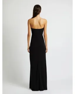 Christopher Esber Arced Gown Black Size AU 6 for rent on The Volte - image 3
