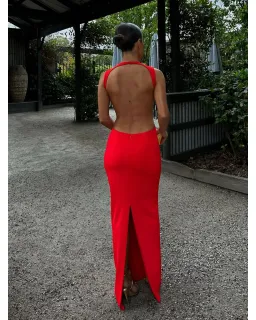 Effie Kats Valencia Gown Red Size XS / AU 6 for rent on The Volte - image 3