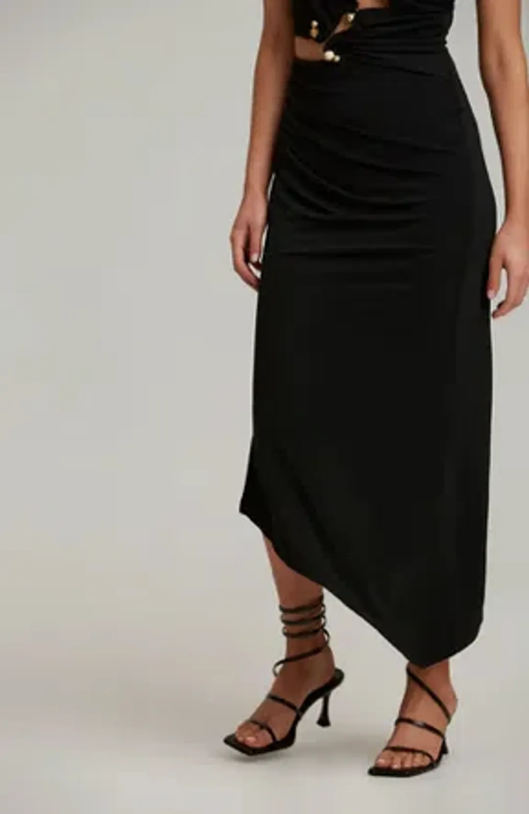 C/MEO COLLECTIVE Entropy Dress black size 4 for rent on The Volte - main image