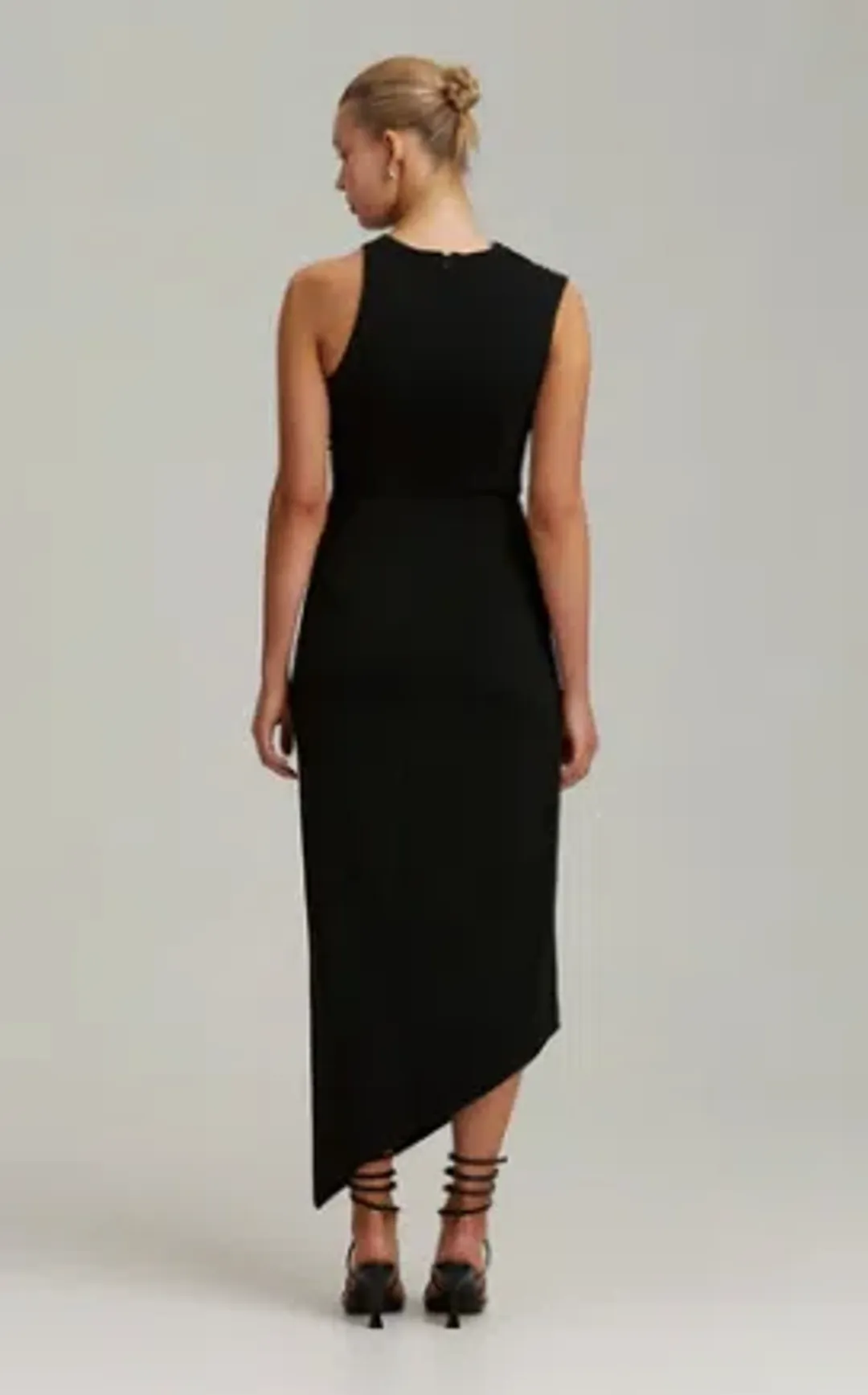 C/MEO COLLECTIVE Entropy Dress black size 4 for rent on The Volte - main image