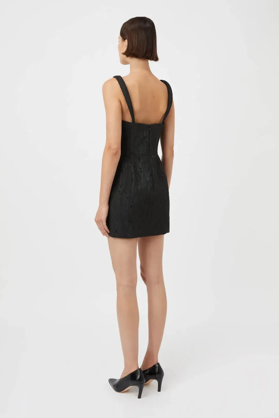 Camilla and Marc Malla Mini Dress Black Size 12 for rent on The Volte - main image
