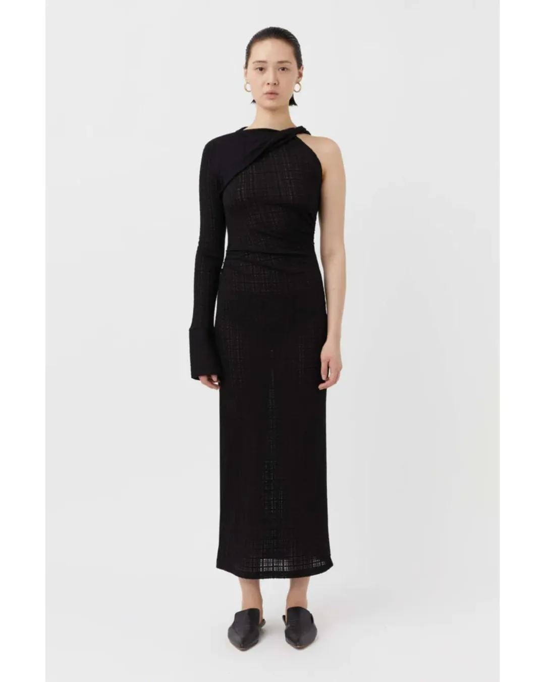 Camilla and Marc Cypress Dress In Black Size AU 10 for rent on The Volte - main image