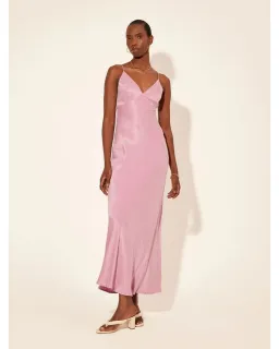 Kivari Bianca Slip Dress Pink Size AU 10 for rent on The Volte - image 1