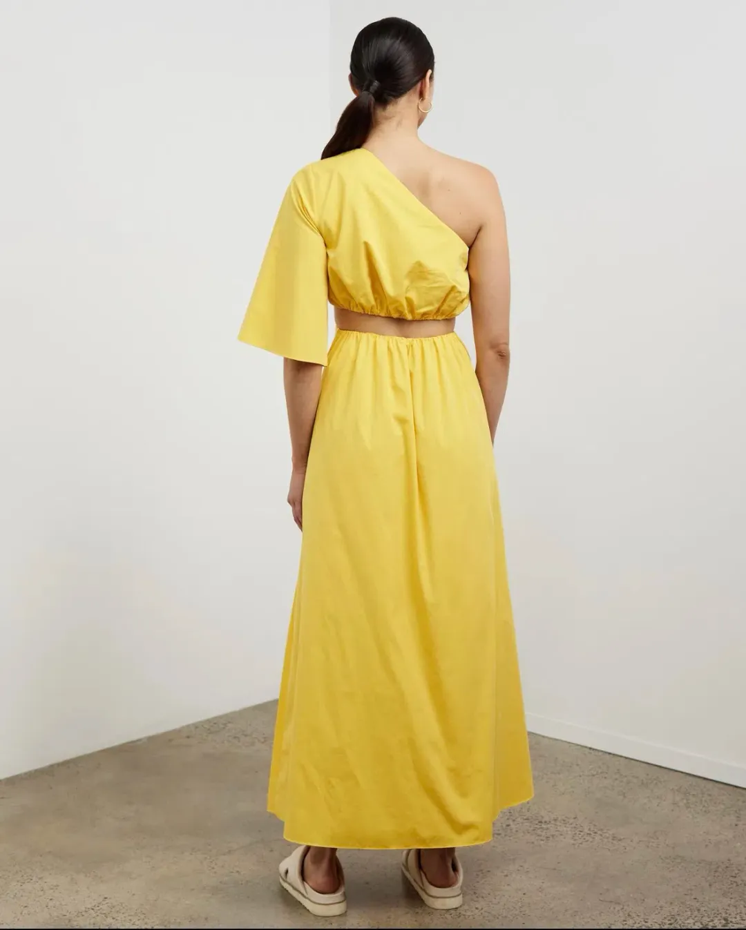 Camilla and Marc Wally Dress Yellow Size 8 for rent on The Volte - main image