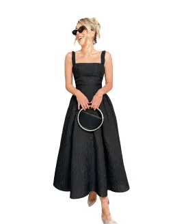 Rachel Gilbert Sophy Strap Dress Black Size 4/ AU 14 for rent on The Volte - image 2