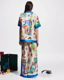 Alemais Rollers Shirt and Pants Set Size 6  for rent on The Volte - image 2