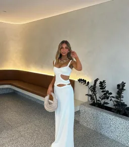 Arcina Ori Jetta Dress White Size S/ Au 8 for rent on The Volte - image 1