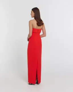 Kianna Sutton Gown Red Size 6 for rent on The Volte - image 3