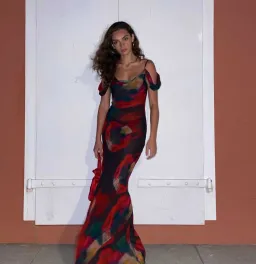 Rat & Boa Adriana Dress Multi Size 6 for rent on The Volte - image 2