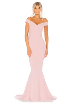 Nookie Allure Gown in Dusty Pink Size 8 for rent on The Volte - image 1