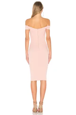 Nookie Dolly Midi Dress in Blush Size 8 for rent on The Volte - image 2