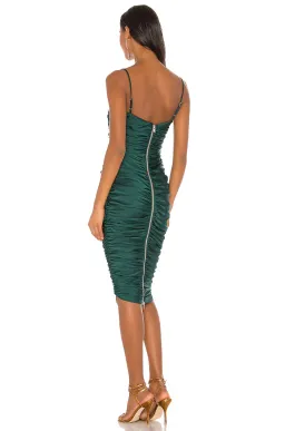 Nookie Cooper Midi Dress Emerald Size 14 for rent on The Volte - image 2